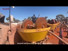 수은과 물로 금가루를 깎는 습한 판 밀 1600 1500 1400 모델 타호나