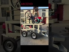 소용량 이동식 턱 분쇄기