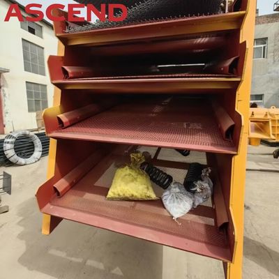 Sand Field Diesel Vibrating Screen Machine Powder Sieving Shaker Plant