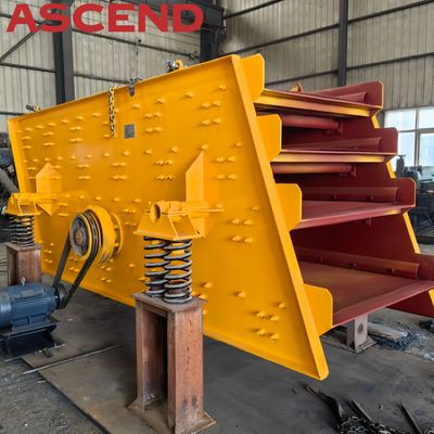 4YK1848 Vibrating Screen Machine Round For Small Scale Gold Mining 4 Decks